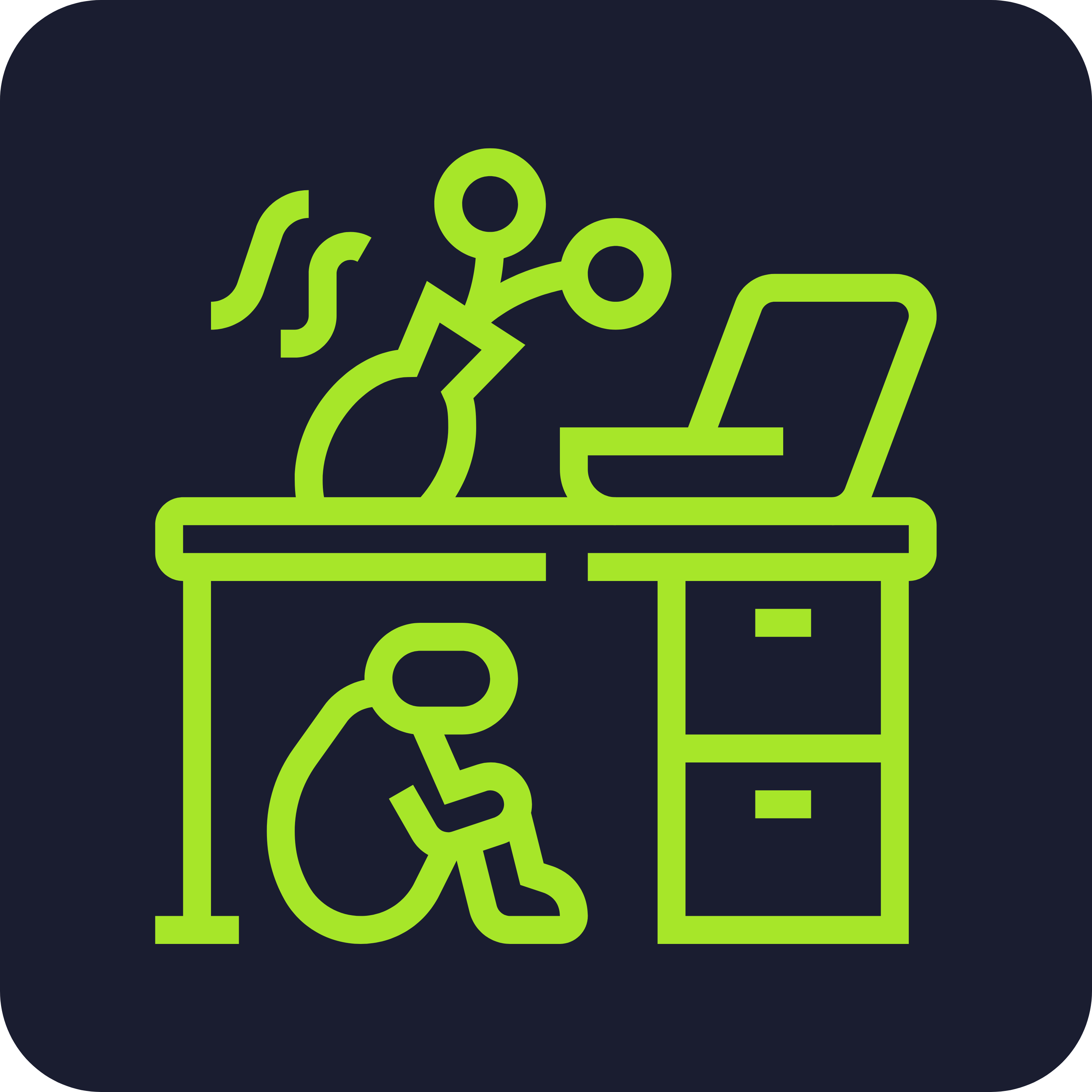 Duck Cover Hold On Icon